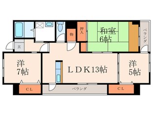 レリディアンスビュ－マの物件間取画像